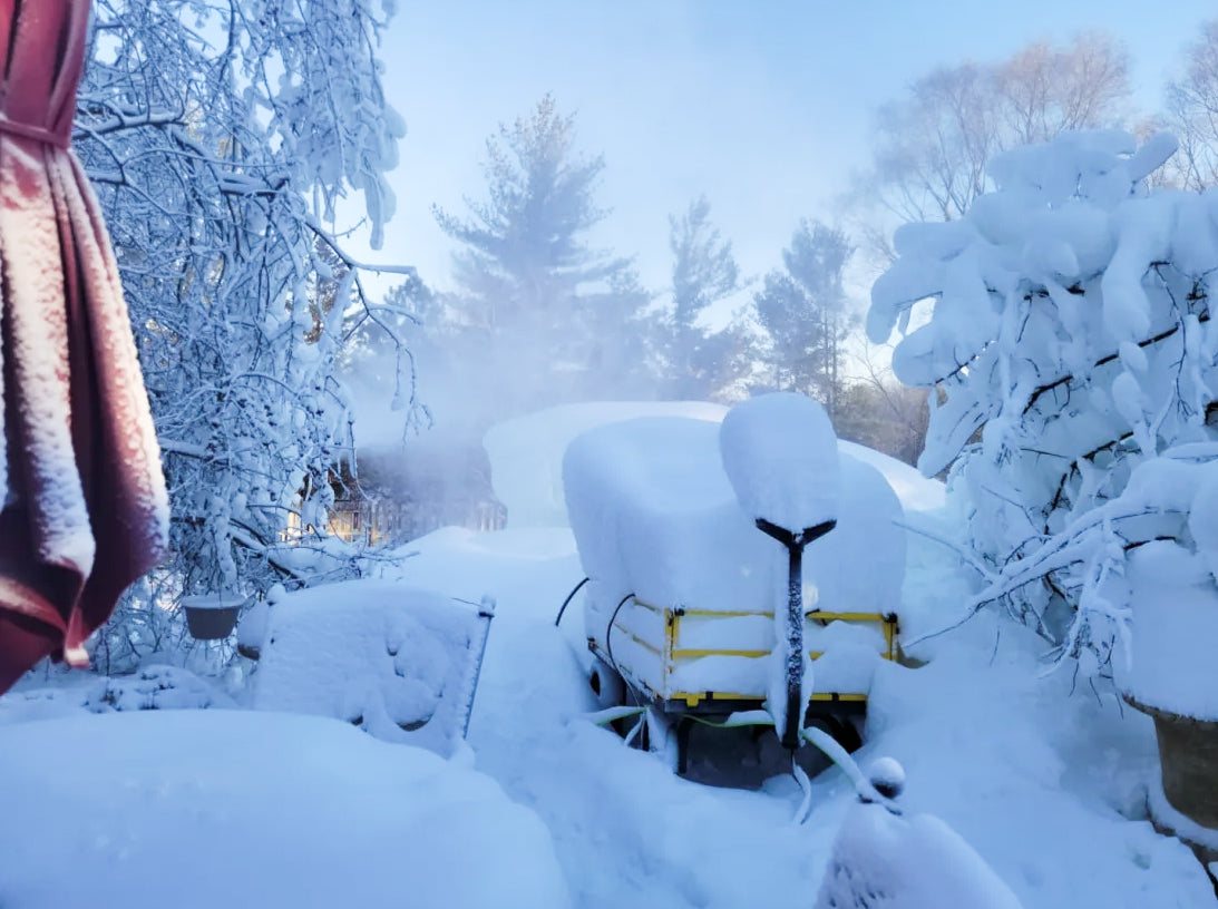 Resort Quality Homemade Snow: Real Snow in Your Backyard