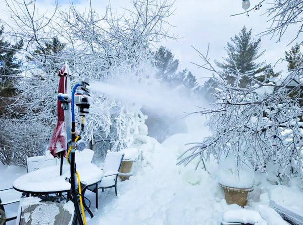 Professionally Engineered Snow Guns for Your Backyard
