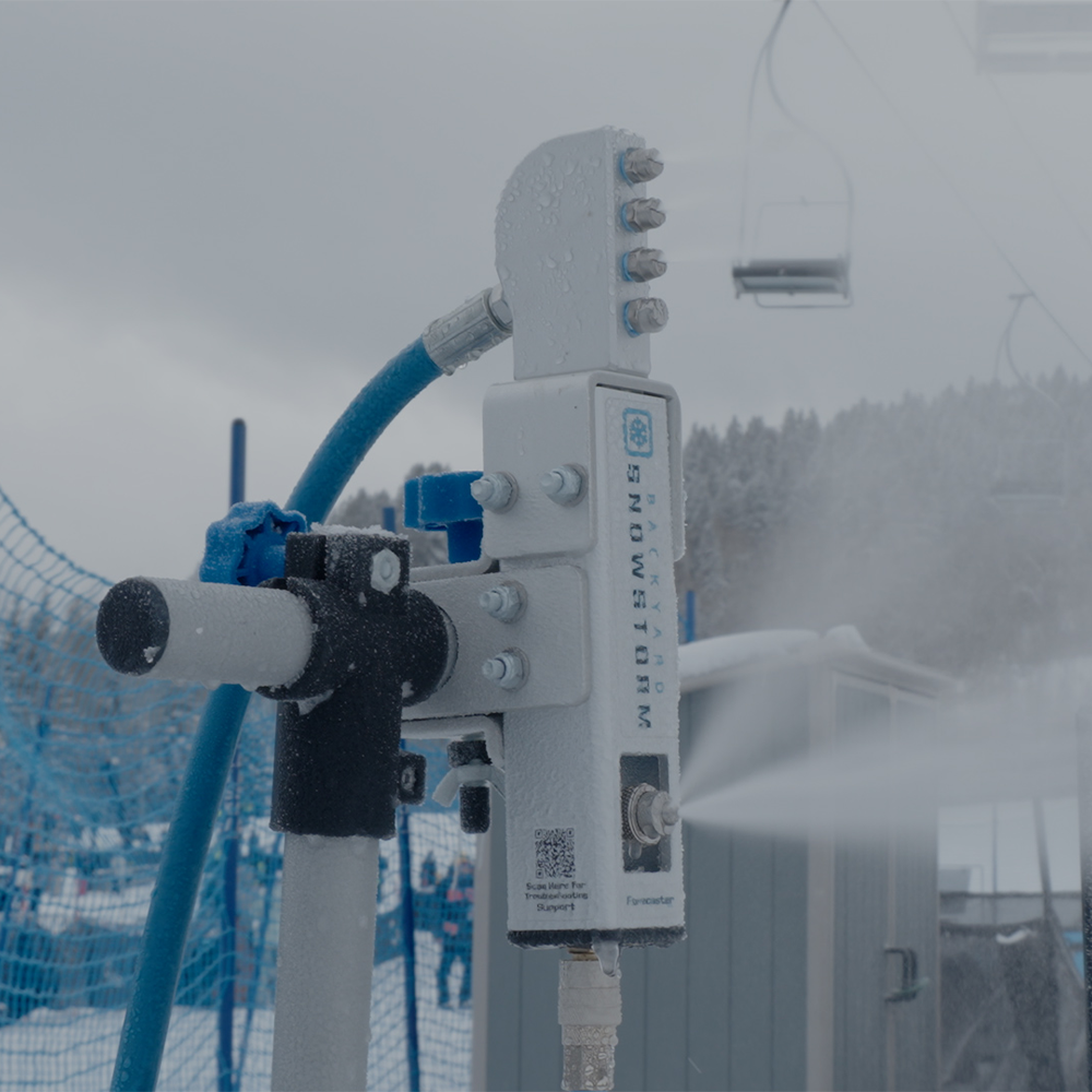 The Snow Gun: The Heart of Your Backyard Snowmaking System