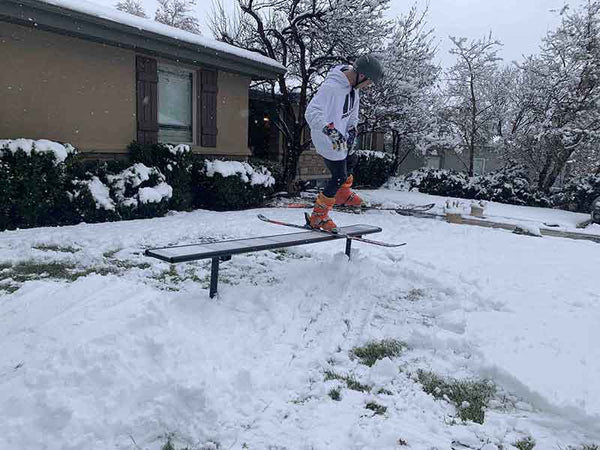 Backyard Snowstorm