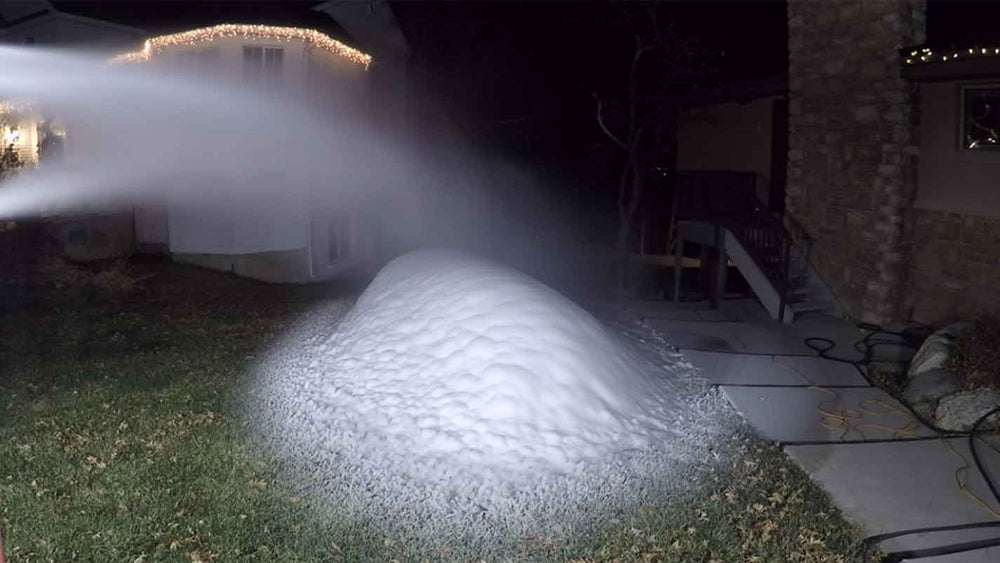 Learn Snowmaking – Backyard Snowstorm